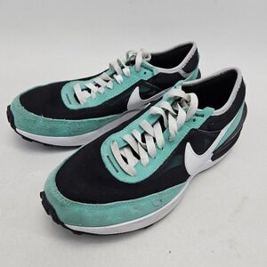Nike Waffle One GS Washed Teal Black White DC0481-008 6.5Y teen Womens 8